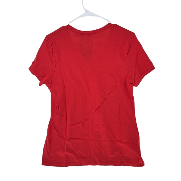 Fanatics Women's Los Angeles Angels Team V-Neck Short Sleeve Shirt - M - Picture 6 of 6